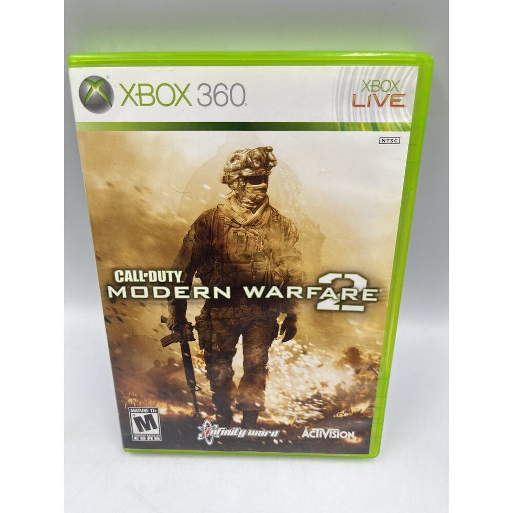 Call of Duty: Modern Warfare 2 (Microsoft Xbox 360, 2009) Complete In Box